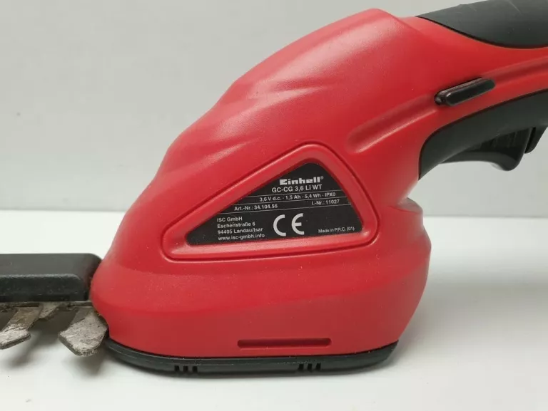 NOŻYCE AKUMULATOROWE EINHELL GC-CG 3,6 LI WT KOMPLET