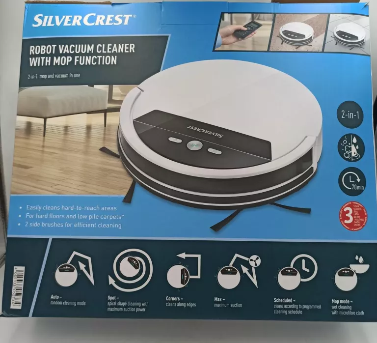 ROBOT SPRZĄTAJĄCY SILVERCREST SSWR A1 KOMPLET