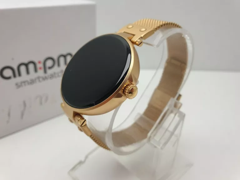 SMARTWATCH DAMSKI AM:PM PS216-L772 ZŁOTY KOMPLET