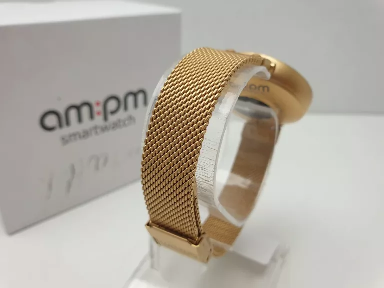 SMARTWATCH DAMSKI AM:PM PS216-L772 ZŁOTY KOMPLET