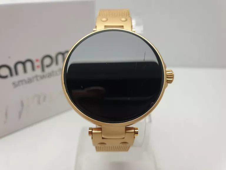 SMARTWATCH DAMSKI AM:PM PS216-L772 ZŁOTY KOMPLET