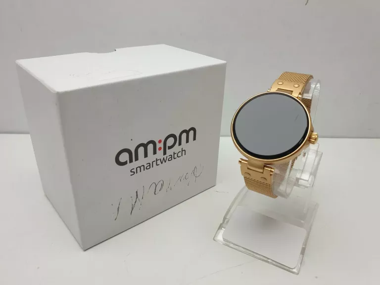 SMARTWATCH DAMSKI AM:PM PS216-L772 ZŁOTY KOMPLET