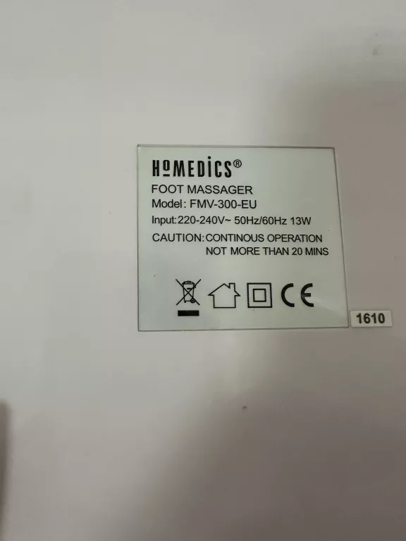 MASAŻER HOMEDICS FMV-300-EU