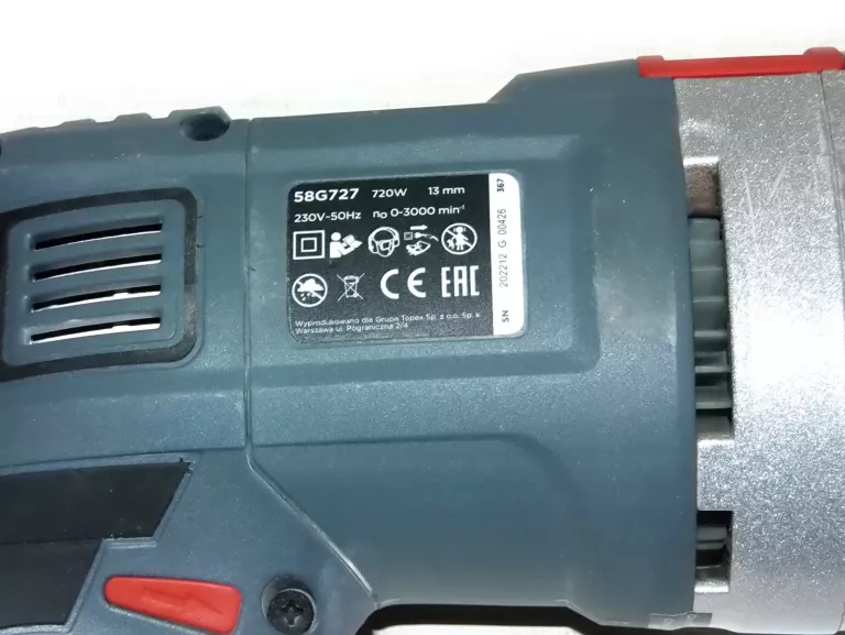 WIERTARKA GRAPHITE 58G727 + WALIZKA