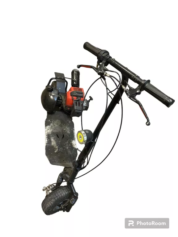 hulajnoga-spalinowa-benzyna-olej-stan-uzywany