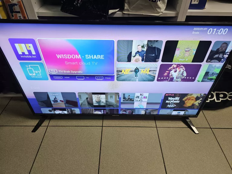 TELEWIZOR MANTA LED TV 40LFA120TP PILOT