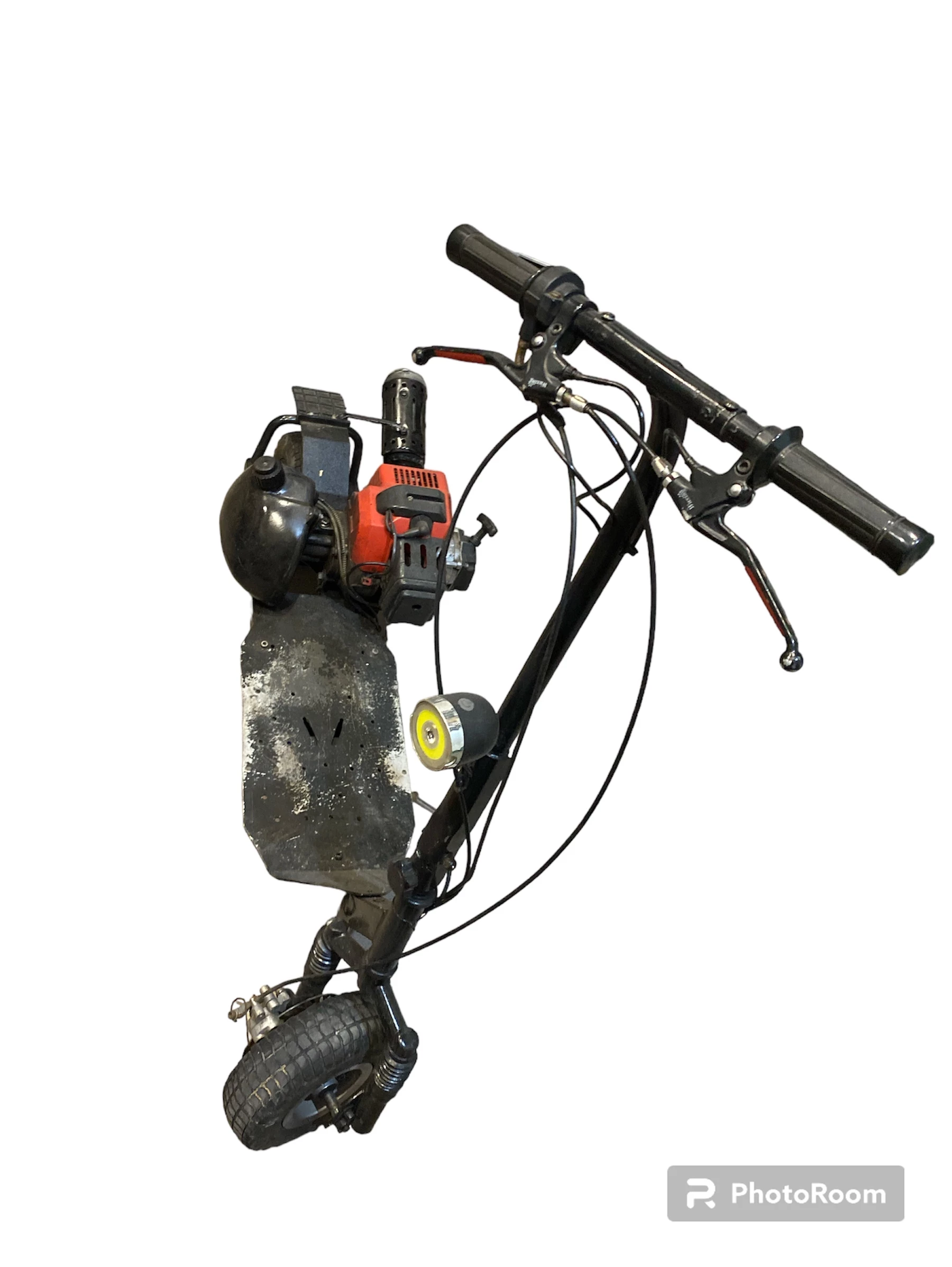 hulajnoga-spalinowa-benzyna-olej-stan-uzywany