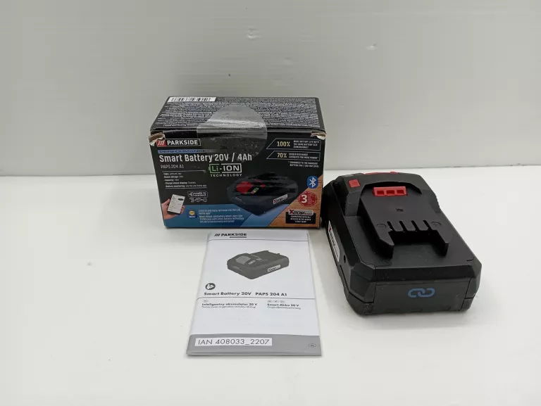 AKUMULATOR BATERIA PARKSIDE PERFORMANCE PAPS 204 A1 20V 4AH BLUETOOTH