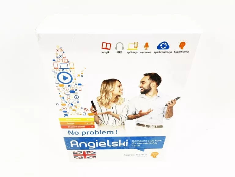 ANGIELSKI NO PROBLEM! KOMPLEKSOWY KURS A1-A2/B1-B2/C1 | Angielski ...