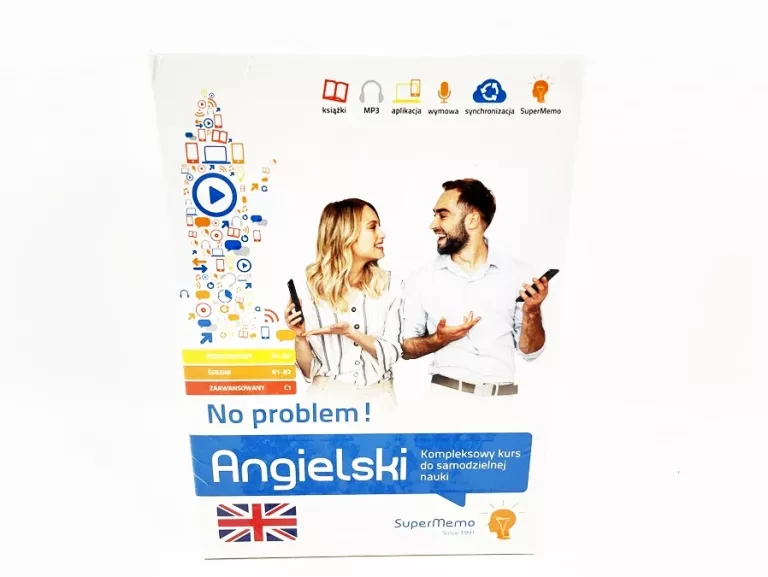 ANGIELSKI NO PROBLEM! KOMPLEKSOWY KURS A1-A2/B1-B2/C1