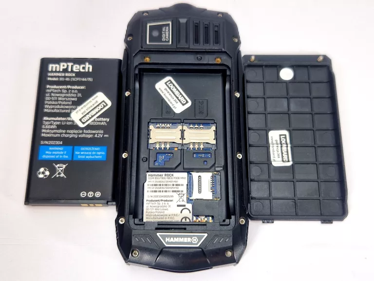 TELEFON MYPHONE HAMMER ROCK