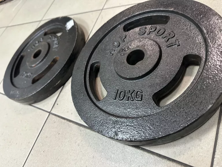 OBCIĄŻENIE ŻELIWNE DO SZTANGI 2X10KG