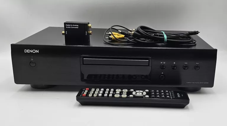 ODTWARZACZ DENON DCD-520AE CZARNY + PILOT