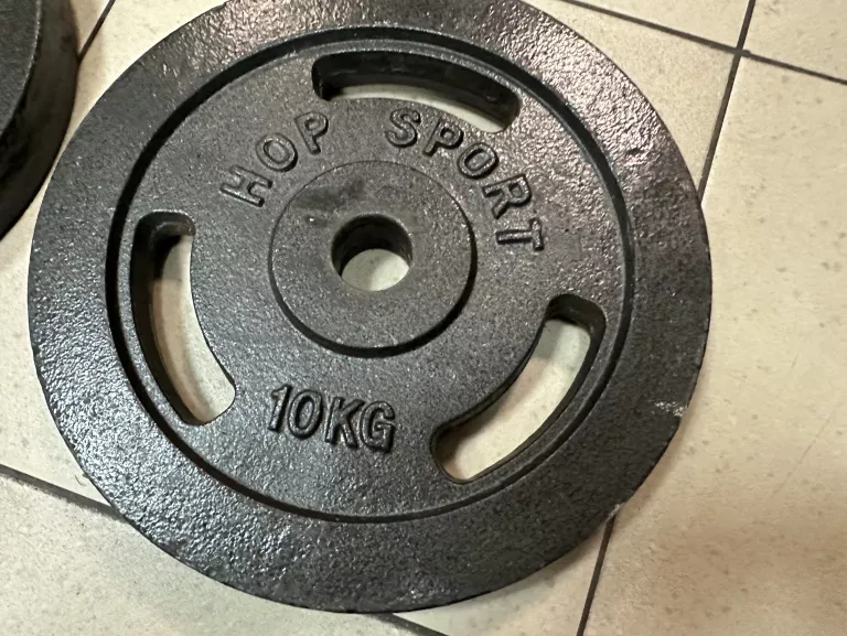 OBCIĄŻENIE ŻELIWNE DO SZTANGI 2X10KG