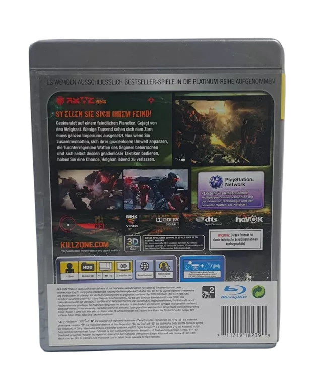 GRA PS3 KILLZONE 3