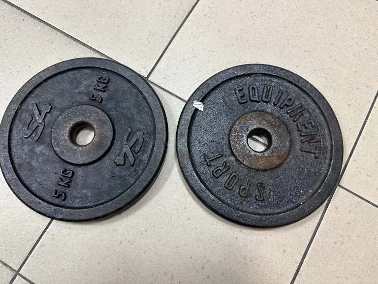 OBCIĄŻENIE ŻELIWNE DO SZTANGI 2X5KG