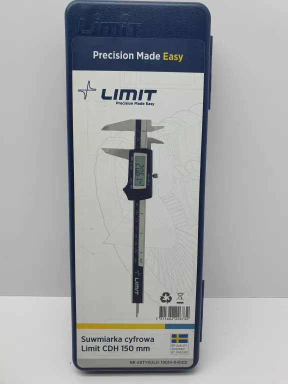 SUWMIARKA ELEKTRONICZNA 150 MM LIMIT 190140400