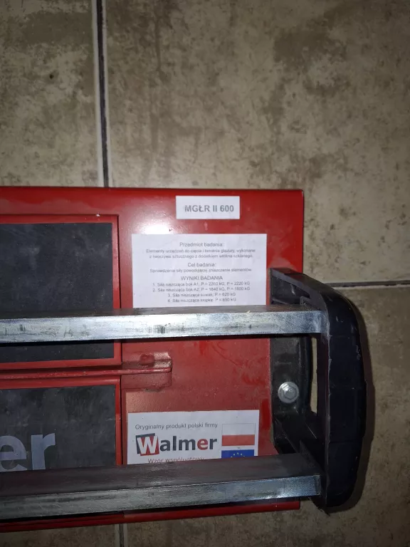 MASZYNKA DO PŁYTEK WALMER MGŁR II 600