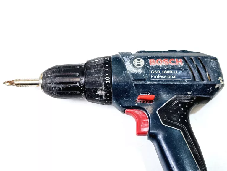 WKRĘTARKA BOSCH GSR 180-LI 18V 2X AKU-ŁADOWARKA