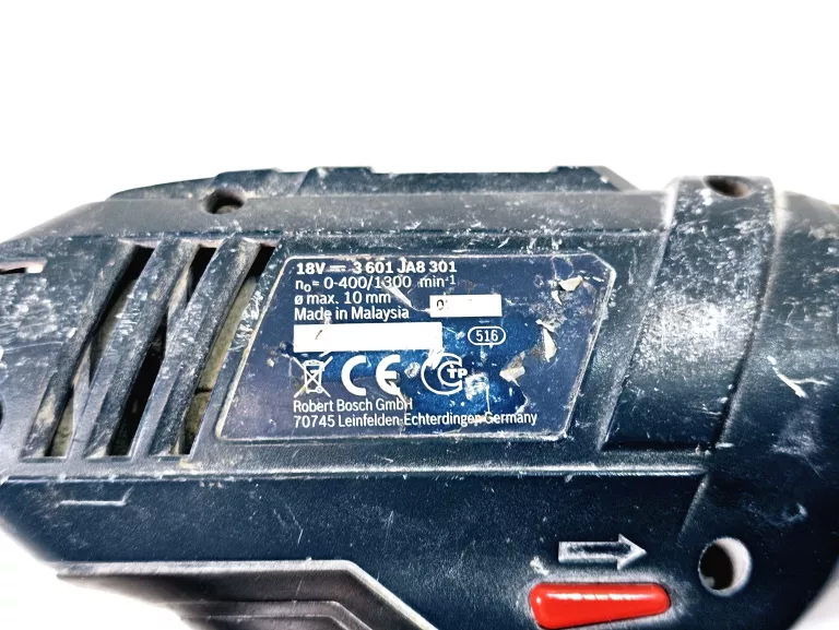 WKRĘTARKA BOSCH GSR 180-LI 18V 2X AKU-ŁADOWARKA