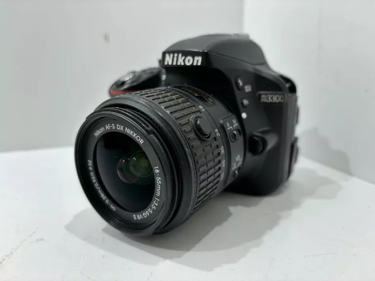 aparat-lustrzanka-nikon-d3300-lad-mikrofon-stan-uzywany