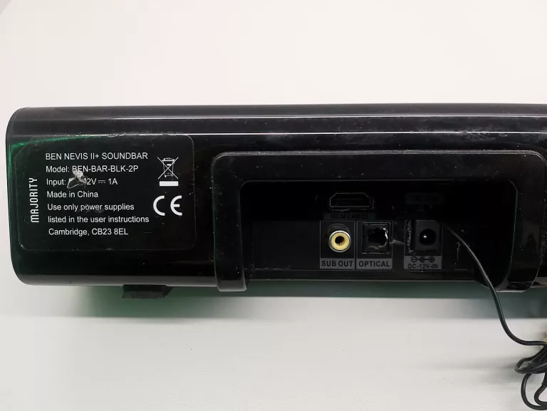 SOUNDBAR MAJORITY BEN NEVIS II+SUBWOOFER