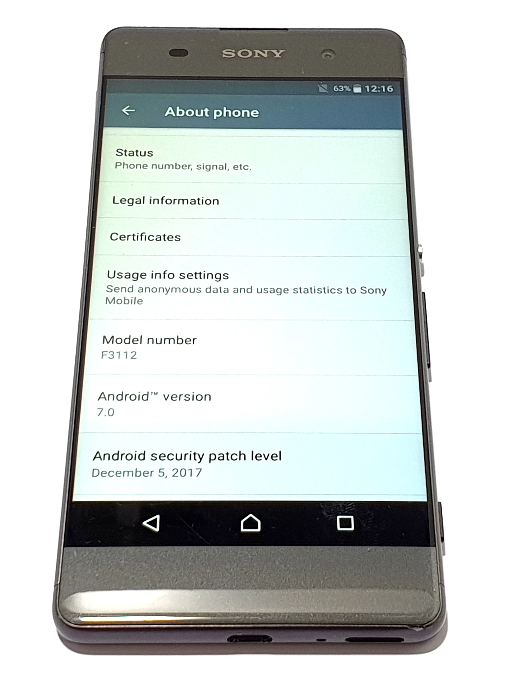 telefon-sony-xperia-xa-216gb-f3111-2300mah-grafitowy-nie-wchodzi-litera-p-warszawska-162-lomianki
