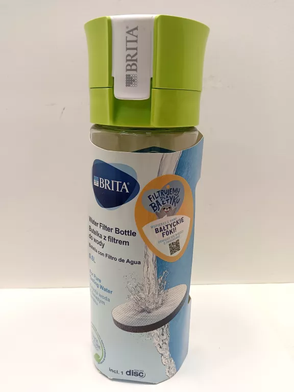 BUTELKA FILTRUJĄCA BRITA FILL&GO 600ML LIMONKA