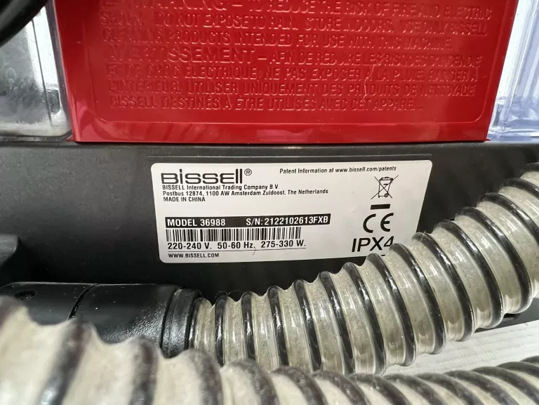 ODKURZACZ PIORĄCY BISSELL SPOTCLEAN PROHEAT 330 W CZERWONY