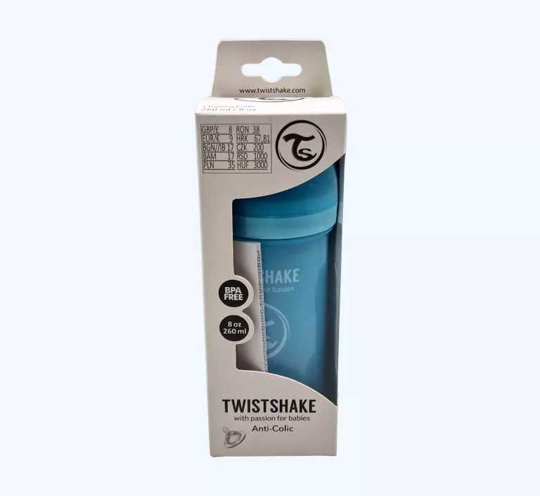 BUTELKA DLA DZIECI ANTYKOLKOWA TWISTSHAKE 260ML