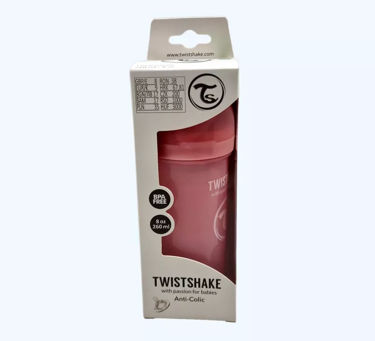 BUTELKA DLA DZIECI ANTYKOLKOWA TWISTSHAKE 260ML
