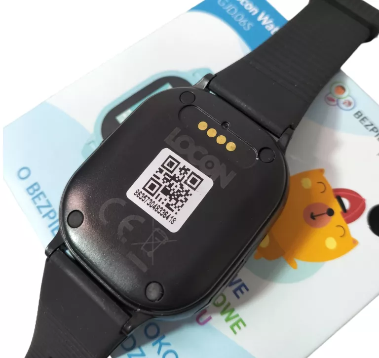 SMARTWATCH DLA DZIECI LOCON GJD.06S CZARNY