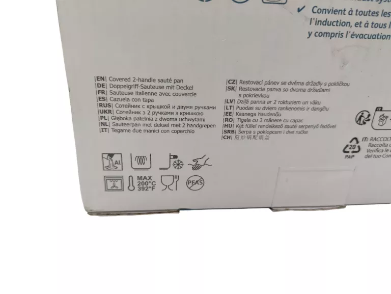 GARNEK Z POKRYWKĄ BERGHOFF 28CM 4,7L NON-STICK LEO