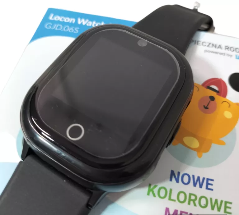 SMARTWATCH DLA DZIECI LOCON GJD.06S CZARNY