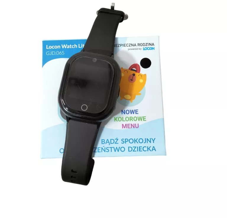 SMARTWATCH DLA DZIECI LOCON GJD.06S CZARNY