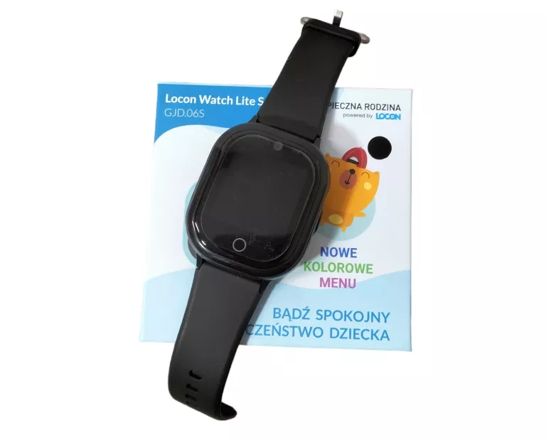 SMARTWATCH DLA DZIECI LOCON GJD.06S CZARNY
