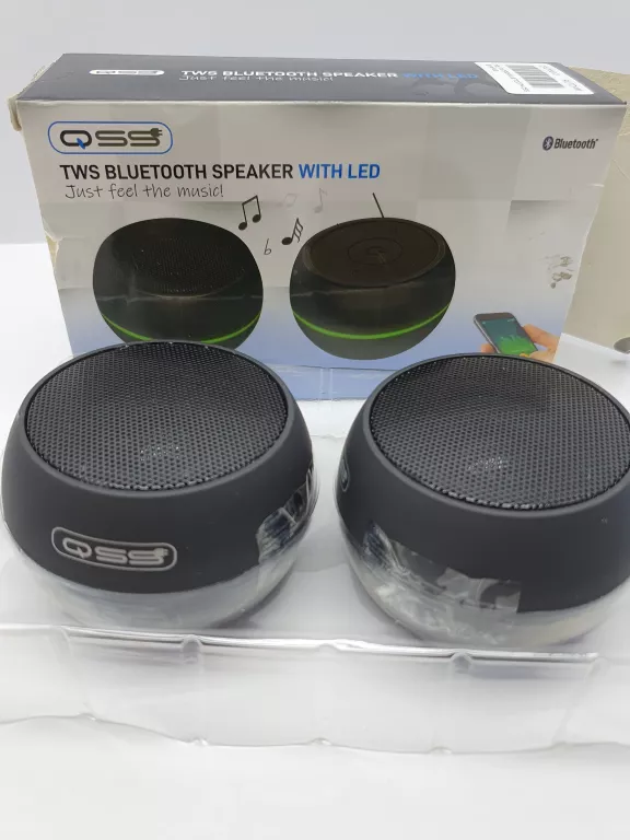 GŁOŚNIK BT QSS 80104 TWS CZARNY 3 W