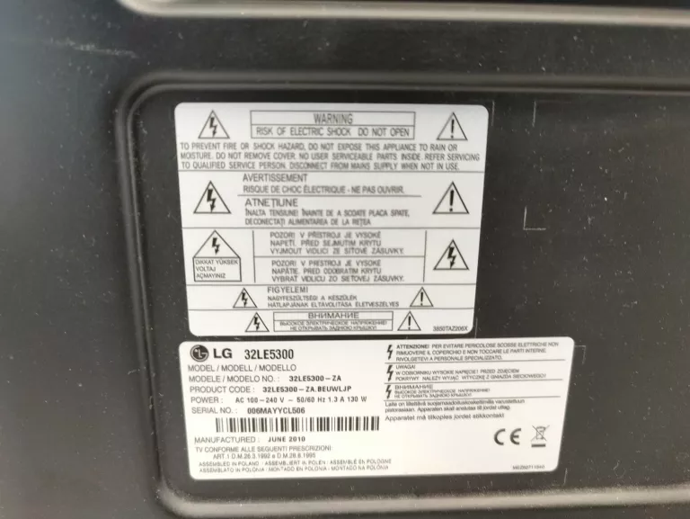 TELEWIZOR LG 32LE5300 32 CALE