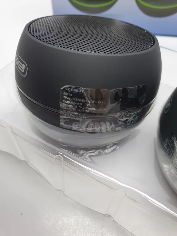 GŁOŚNIK BT QSS 80104 TWS CZARNY 3 W