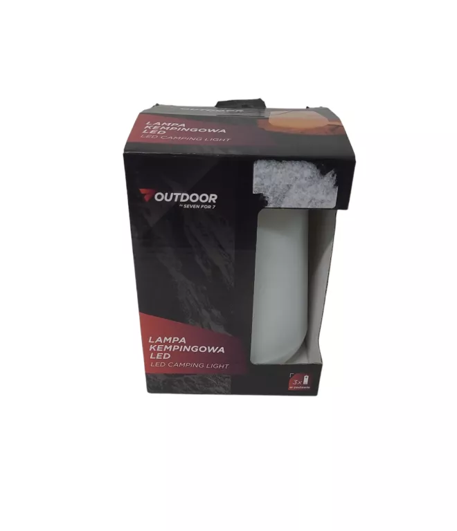 LAMPA KEMPINGOWA LED Z IMITACJĄ PŁOMIENIA 3XAA SEVEN FOR 7 DWA TRYBY