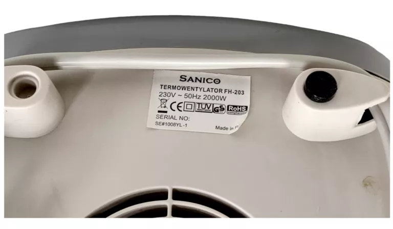 TERMOWENTYLATOR SANICO FH-203