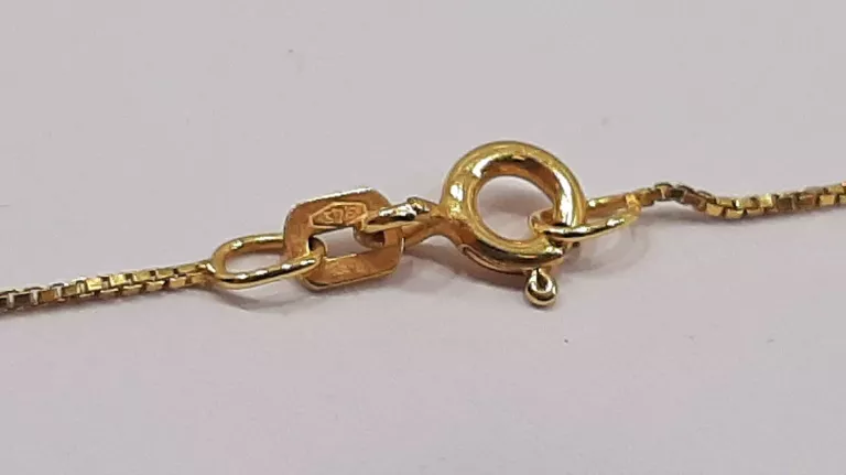 ZŁOTY ŁAŃCUSZEK ŁAŃCUSZEK  PR.375  1,98 GRAM 40 CM