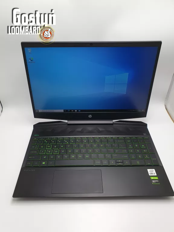 LAPTOP HP PAVILION GAMING 15-DK 15,6" INTEL CORE I5 8 GB / 512 GB CZARNY