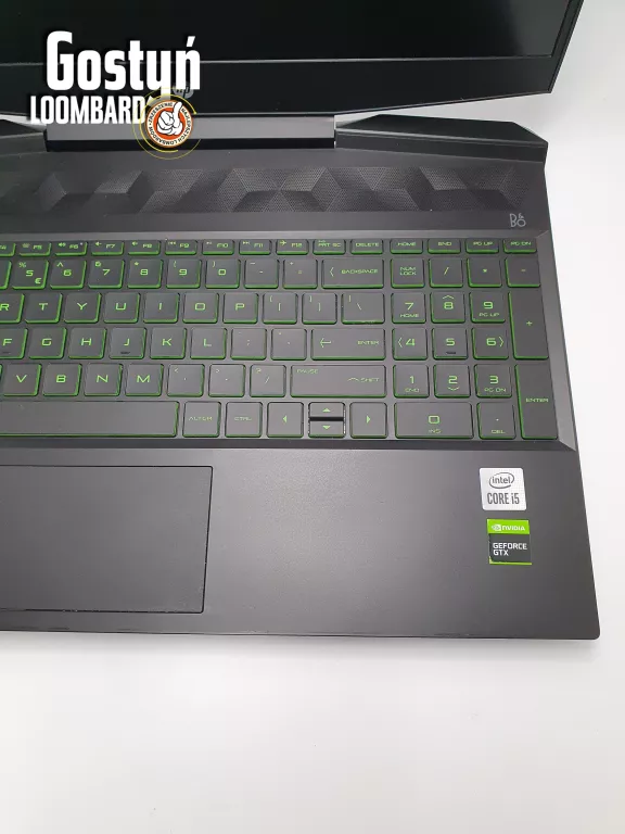 LAPTOP HP PAVILION GAMING 15-DK 15,6" INTEL CORE I5 8 GB / 512 GB CZARNY