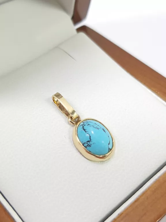 klasyczna-zlota-zawieszka-z-turkusem-097g-585-14k-rodzaj-klasyczne