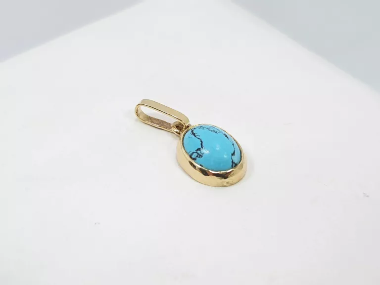 klasyczna-zlota-zawieszka-z-turkusem-097g-585-14k-kamien-turkus