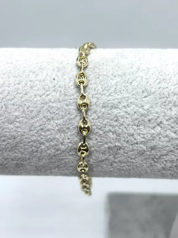 ŚLICZNA I ELEGANCKA ZŁOTA BRANSOLETKA 585 4,68 G