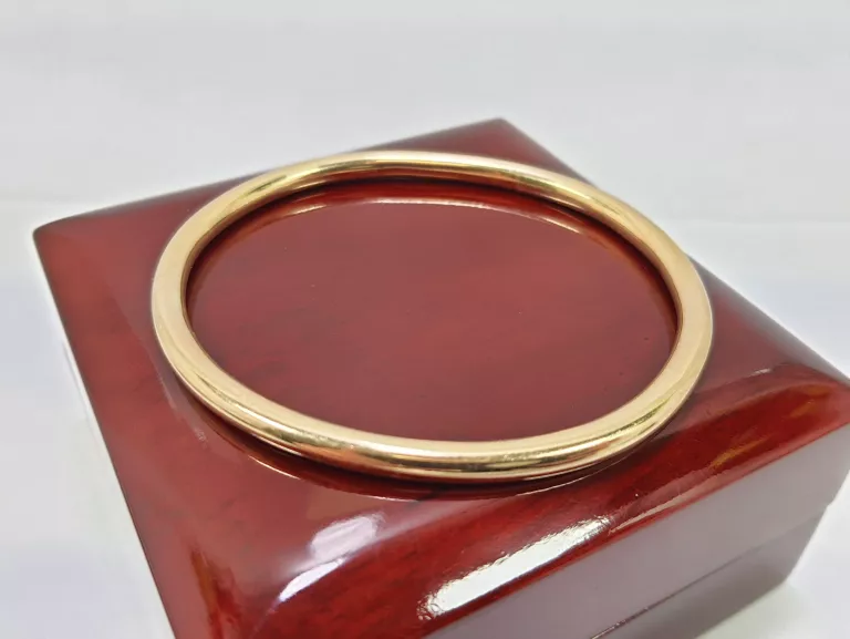 ZŁOTA BRANSOLETKA SZTYWNA 14,01G 585 14K 6,5 CM