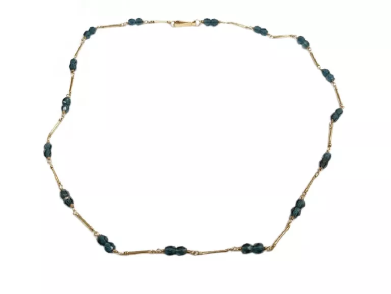 ŚLICZNY ZŁOTY ŁAŃCUSZEK 48CM 6,18G PR585 14K