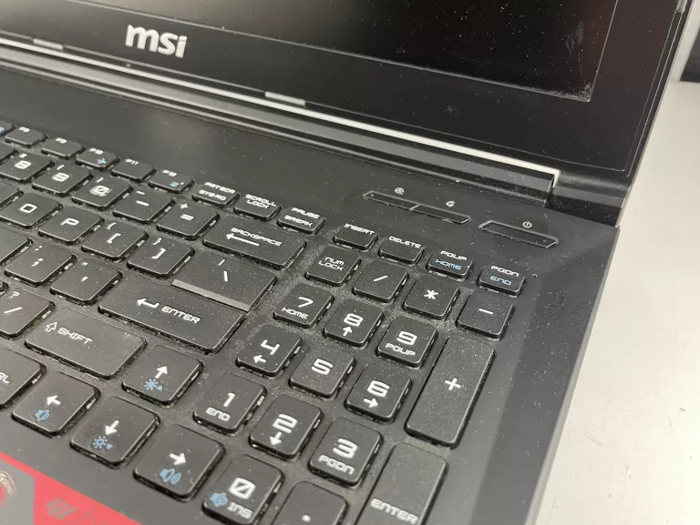 LAPTOP MSI GL62 6QD 15,6 " INTEL CORE I5 8 GB 512GB
